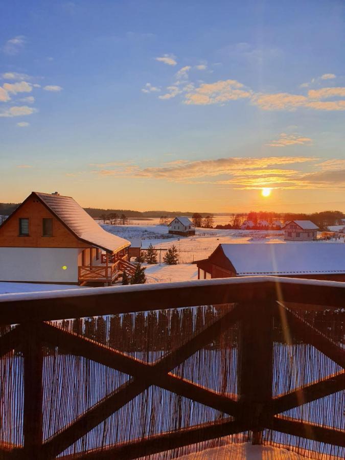 Mazurska Osada nad jeziorem Orzysz Skomack Wielki Zewnętrze zdjęcie